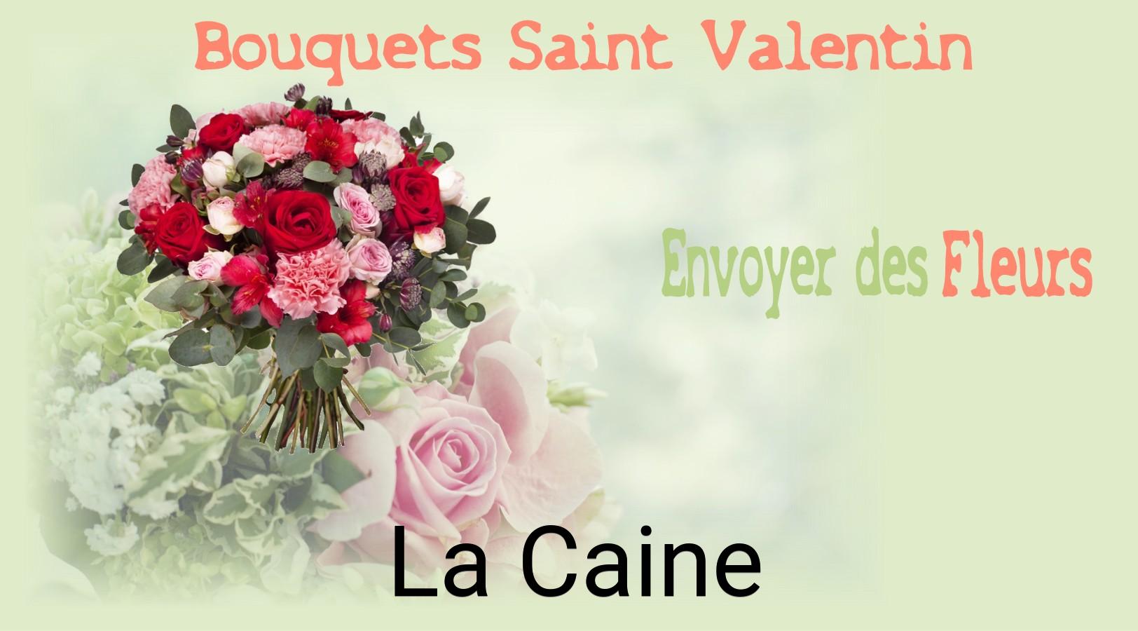 Roses de Saint-Valentin livrées à La Caine